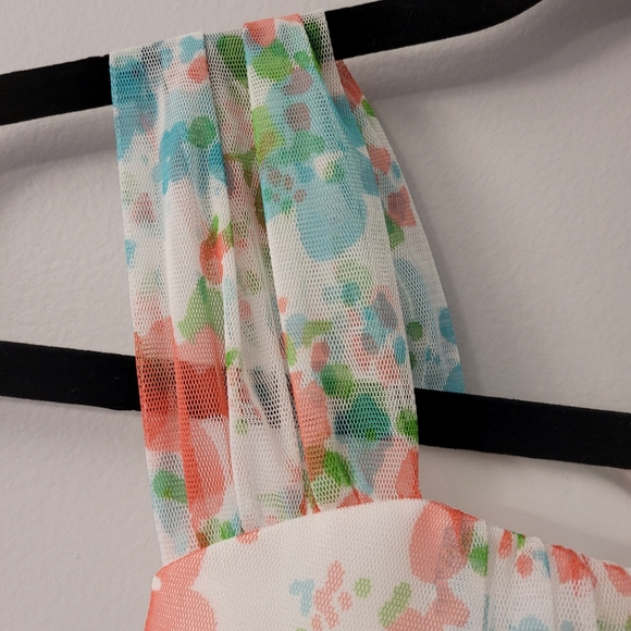 La Princess Girls Pretty Floral Dress Sz 6 - Picture 6 of 11